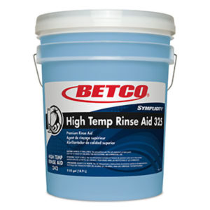 BETCO SYMPLICITY HIGH-TEMP RINSE AID 325 - 18,9L - T3216